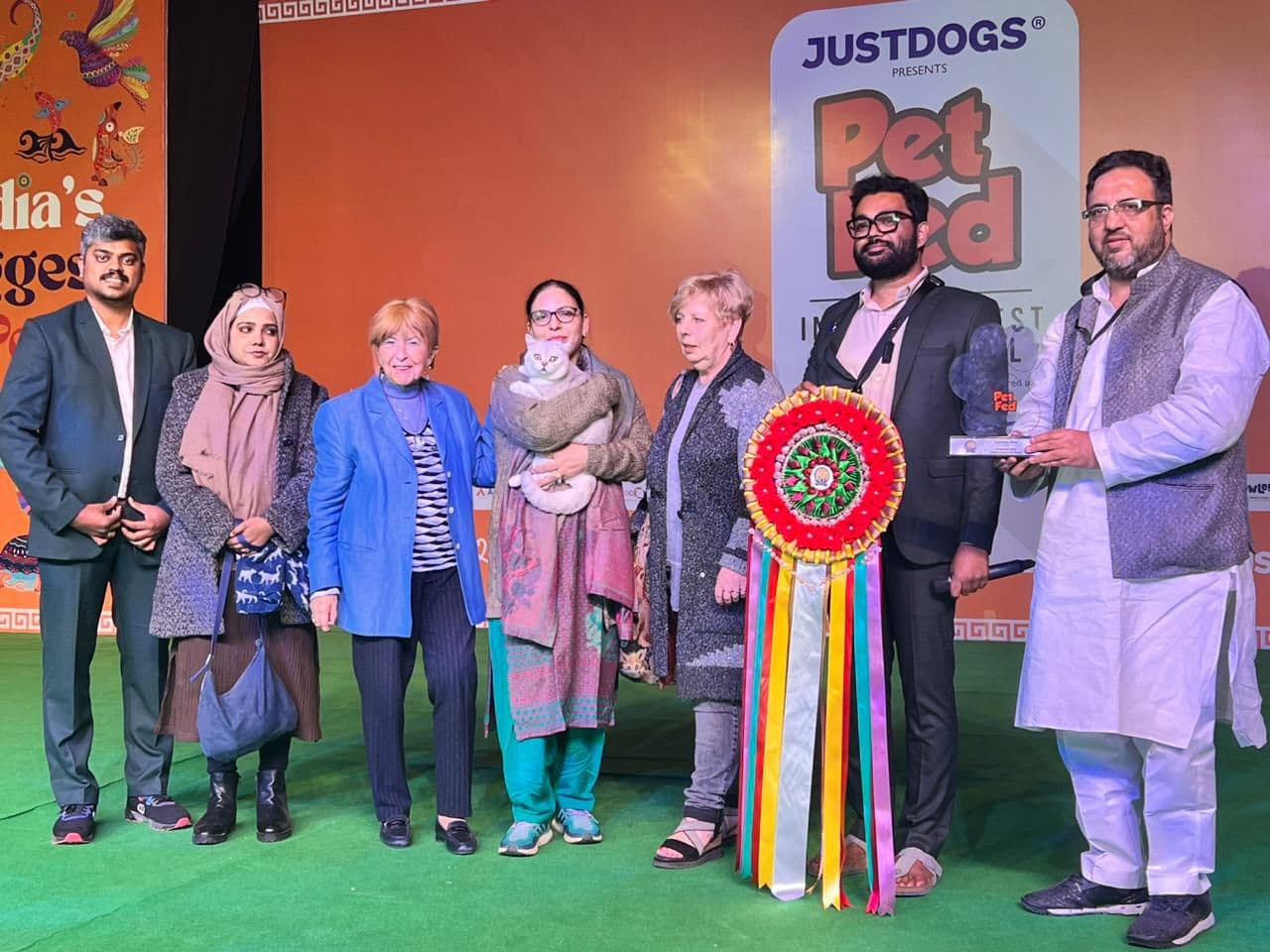 Best of Breed winner from Khan Kittens