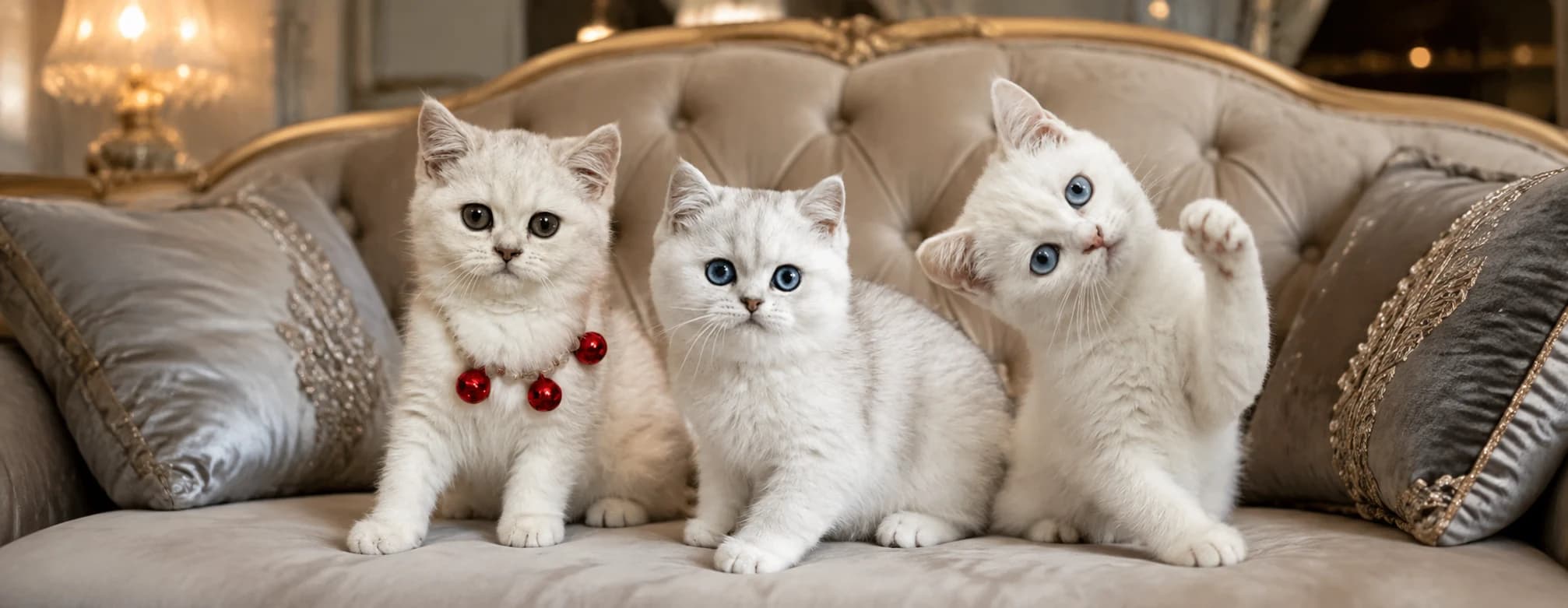 British Shorthair kittens from Khan Kittens, delivered to Bangalore